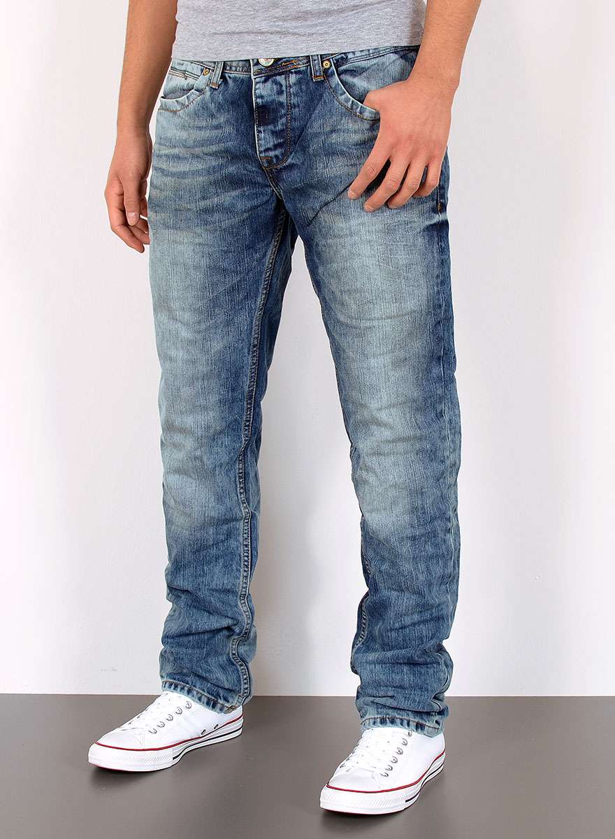 review straight fit jeans herren