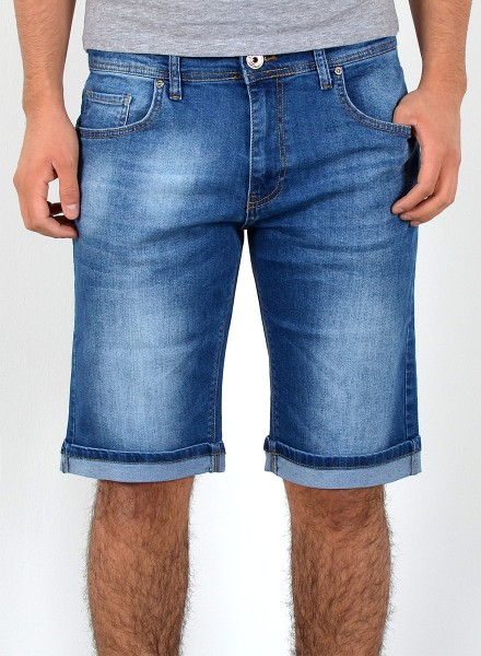 Herren Bermuda Jeans Shorts in großen Größen