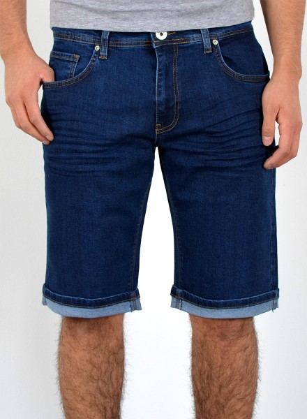 Herren Basic Jeans Shorts bis Übergröße